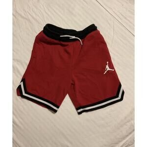 Jordan Basketball Shorts Red Size Medium Youth